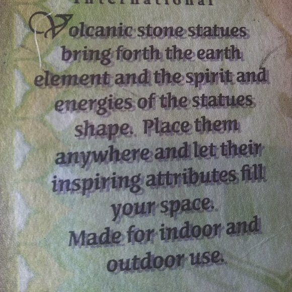 Volcanic Stone Incense Holder  Black Hand lotus flower - Picture 7 of 16